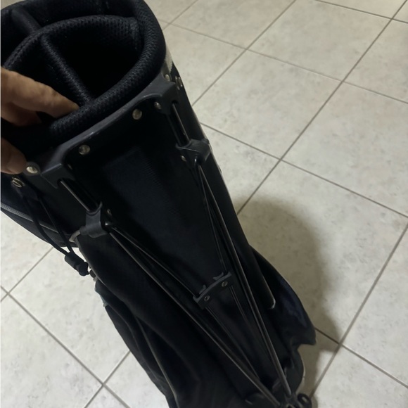 Ram Golf Stand Bag with club dividers and shoulder strap .in navy blue - Picture 4 of 4